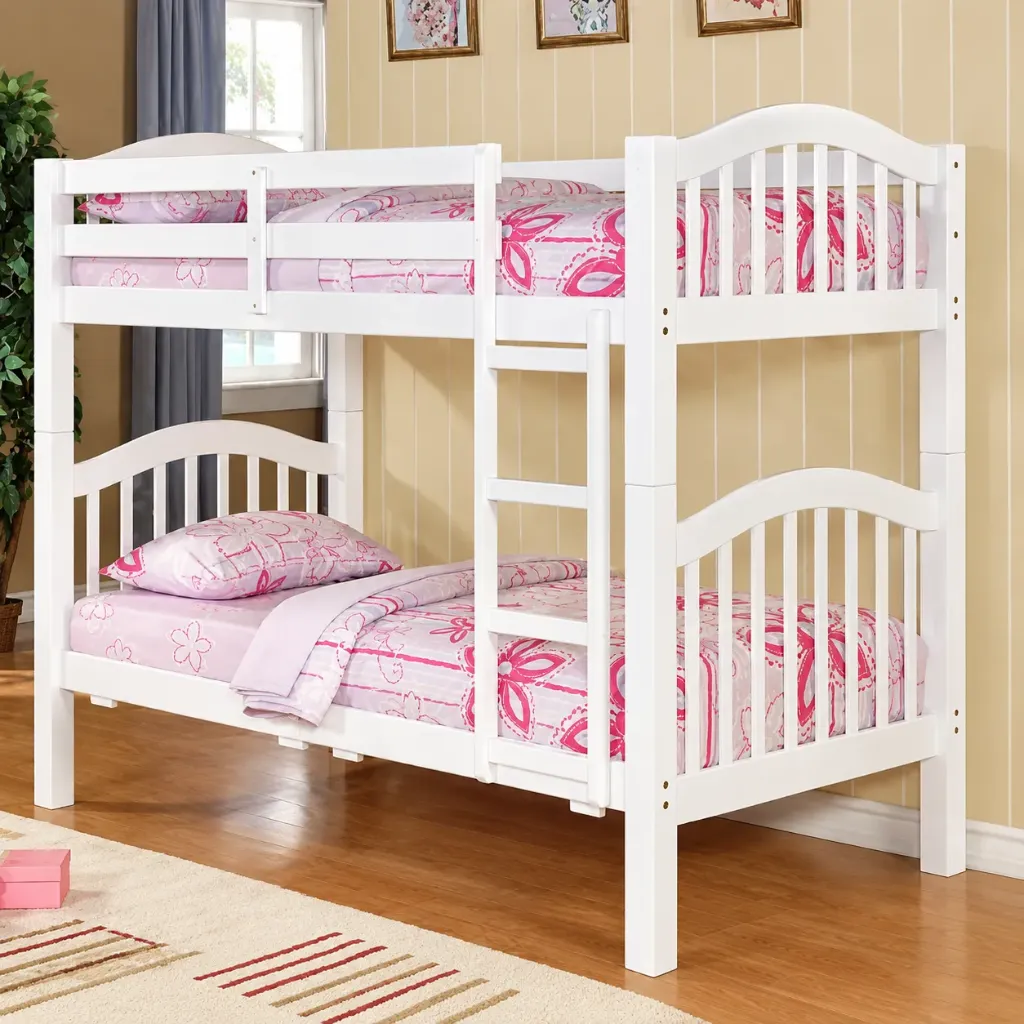 Giường Tầng Gỗ Thông AGO-125 (1m0-1m0)