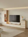 Hệ Tủ Kệ Tivi Đa Năng Phong Cách Japandi | TKTV002