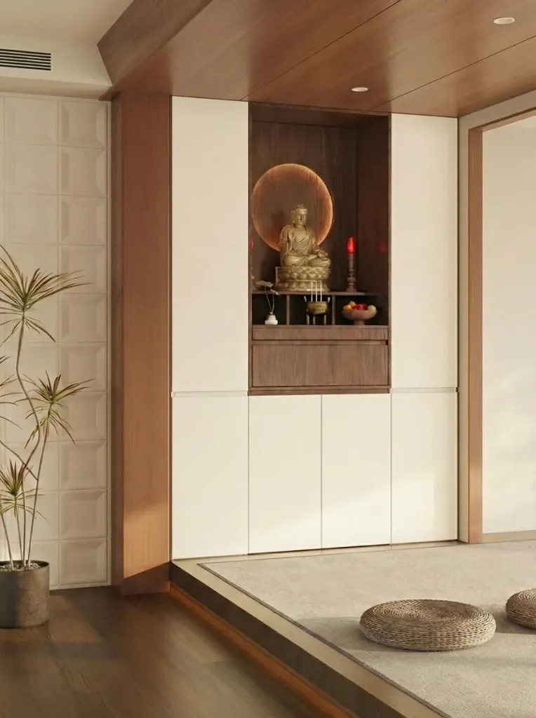 Tủ Thờ Kết Hợp Tủ Trang Trí | TT001